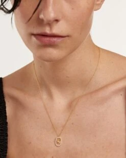 Diamonds And Gold Letter K Necklace -Fashion Accessories 2 CO05 016 U 3 9e88736a 3c63 4ee0 8961 d162513ce098