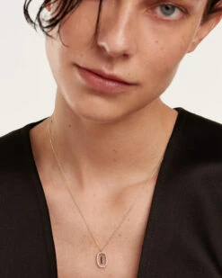 Diamonds And White Gold Letter I Necklace -Fashion Accessories 2 CO06 014 U 519caa8e 5f6b 44f2 92b2 09d7bb74c36e