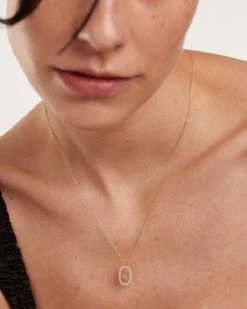 Diamonds And White Gold Letter K Necklace -Fashion Accessories 2 CO06 016 U 6a056a1f a956 42eb a3a3 7e4a2095194a