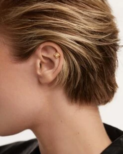 Suki Rutilated Quartz Single Earring -Fashion Accessories 2 PG01 654 U beauty3