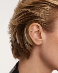 Akiro Rutilated Quartz Single Earring -Fashion Accessories 2 PG01 679 U beauty2 7f68d00e 0c99 4d13 a648 814eb526769a