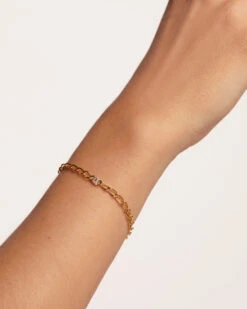 Letter Q Chain Bracelet 12 Letter Q Chain Bracelet -Fashion Accessories 2 PU01 554 U beauty1 45532b61 f597 47ea bcc4 10bfdcbdae80