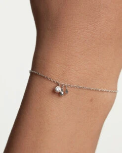 Water Silver Bracelet -Fashion Accessories 2 PU02 587 beauty1