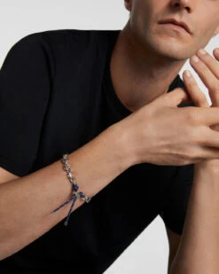 Midnight Essential Rope And Chain Silver Bracelet 14 Midnight Essential Rope And Chain Silver Bracelet -Fashion Accessories 2 PU02 694 U beauty2 2e0e0e31 1e58 42ea 8a1e e551e581ed13