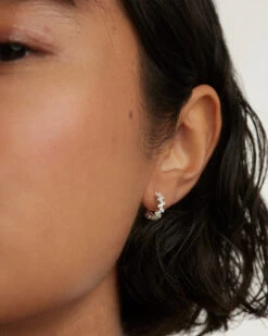 Little Crown Silver Earrings -Fashion Accessories 2.AR02 578 U beauty2 492b4a27 b573 40c2 8aa1 8dd1cdf28032