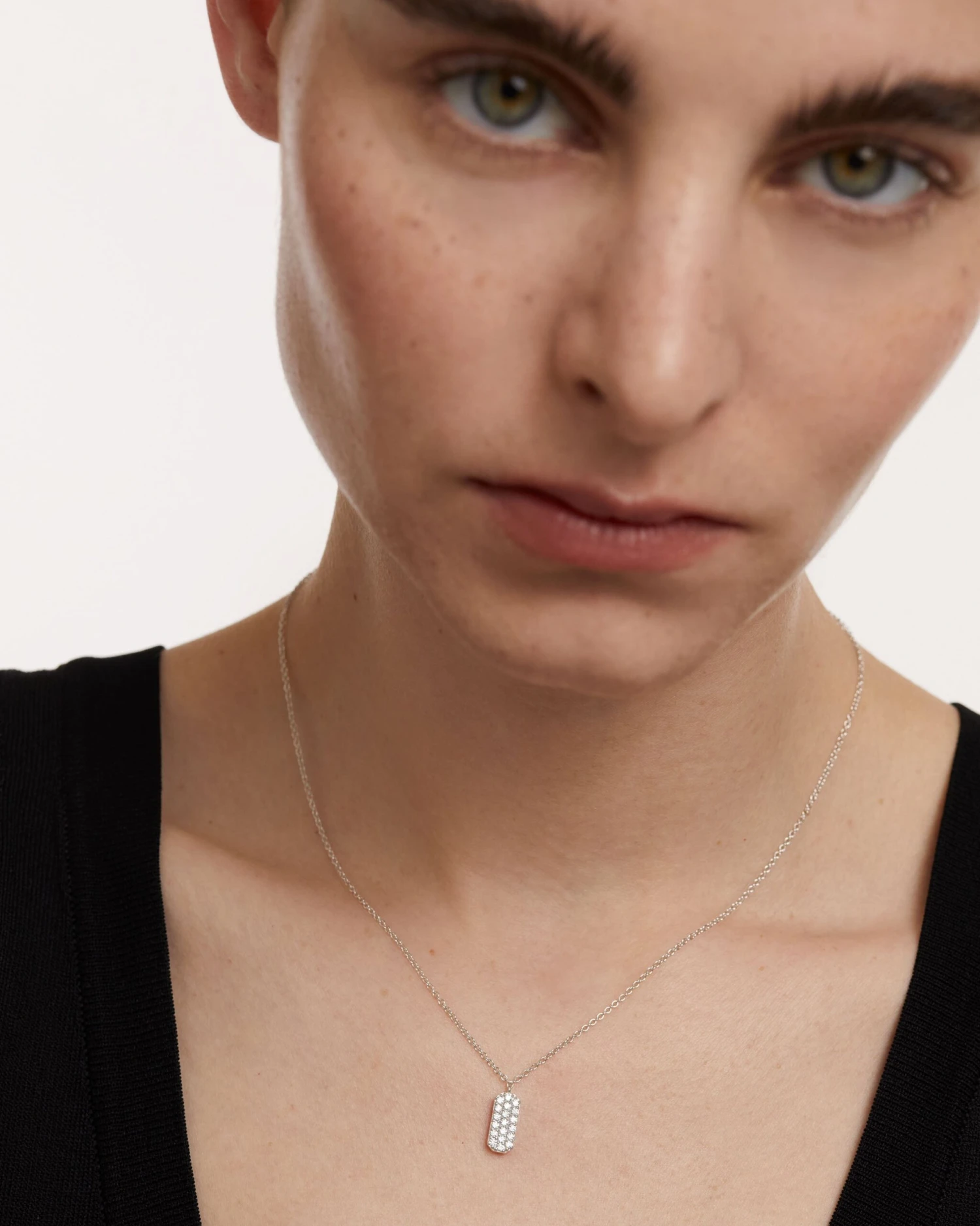 Icy Silver Necklace 2 Icy Silver Necklace - Image 2