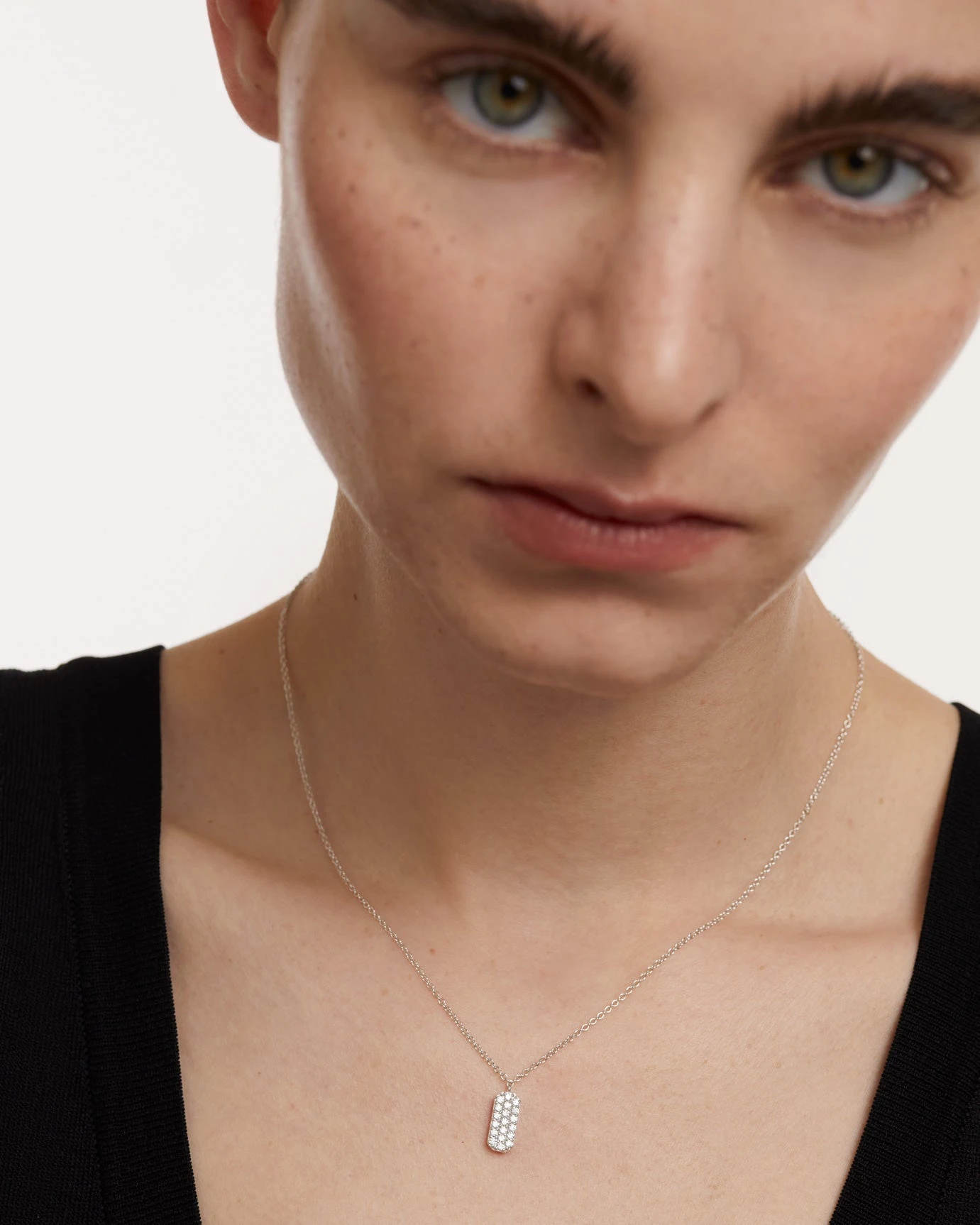 Icy Silver Necklace 6 Icy Silver Necklace - Image 6