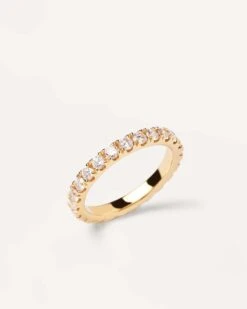 Diamonds And Gold Eternity Supreme Ring -Fashion Accessories 3 AN05 017 alt2 scaled