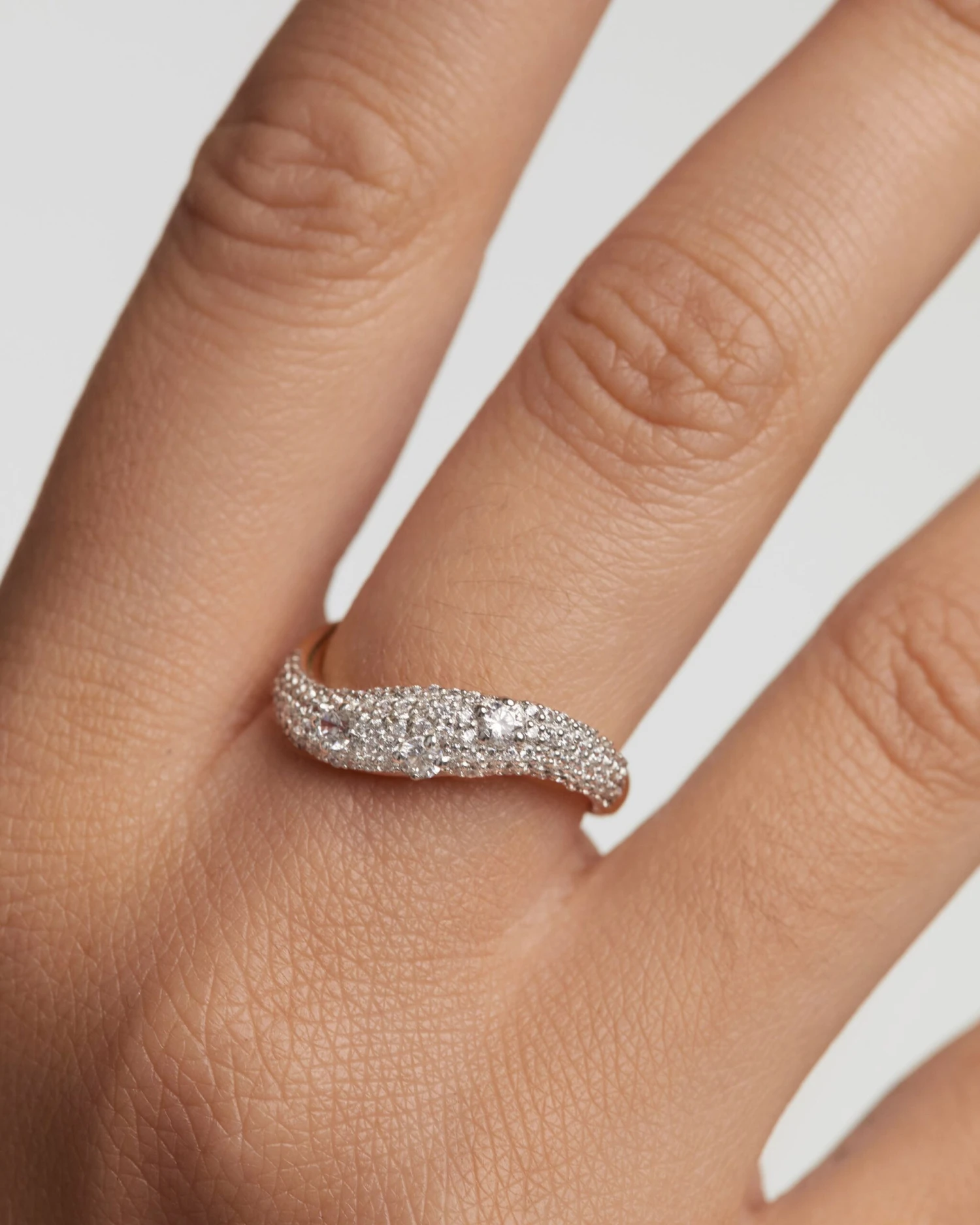 Diamonds And Gold Apollo Ring 3 Diamonds And Gold Apollo Ring - Image 3