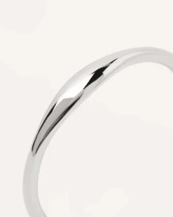 White Gold Wave Ring -Fashion Accessories 3 AN06 004 alt2 scaled