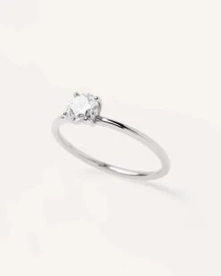 Diamonds And White Gold Solitaire Supreme Ring -Fashion Accessories 3 AN06 013 alt2 scaled