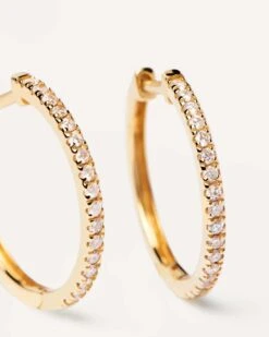 Diamonds And Gold Eternity Medium Hoops 11 Diamonds And Gold Eternity Medium Hoops -Fashion Accessories 3 AR05 016 U alt1 scaled