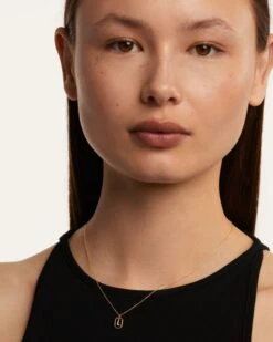 Mini Letter L Necklace -Fashion Accessories 3 CO01 523 U beauty1 scaled