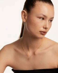 Mini Letter T Necklace -Fashion Accessories 3 CO01 531 U beauty2 scaled