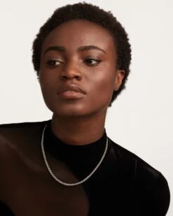 Neo Silver Necklace -Fashion Accessories 3 CO02 449 U beauty2 scaled