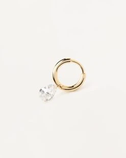 Aqua Single Hoop Earring 10 Aqua Single Hoop Earring -Fashion Accessories 3 PG01 029 U alt1 scaled