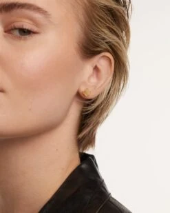 Suki Rutilated Quartz Single Earring -Fashion Accessories 3 PG01 654 U beauty1 scaled