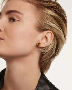 Akiro Tiger Eye Single Earring -Fashion Accessories 3 PG01 677 U beauty1 scaled