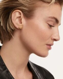 Akiro Rutilated Quartz Single Earring -Fashion Accessories 3 PG01 679 U beauty1 scaled