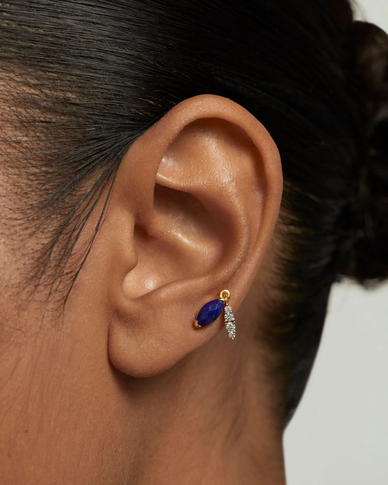 Lapis Lazuli Ginger Single Earring 3 Lapis Lazuli Ginger Single Earring - Image 3