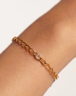 Letter C Chain Bracelet -Fashion Accessories 3 PU01 540 U beauty2 scaled