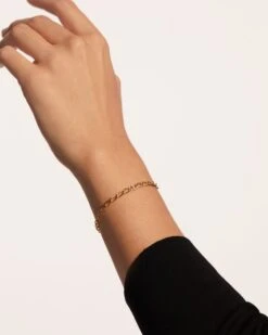 Letter T Chain Bracelet -Fashion Accessories 3 PU01 557 U beauty1 scaled