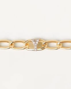 Letter Y Chain Bracelet -Fashion Accessories 3 PU01 562 alt1 scaled