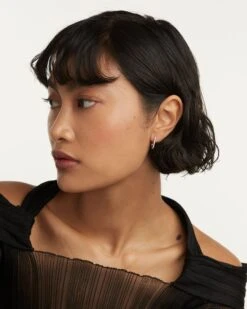 Spike Silver Earrings -Fashion Accessories 3.AR02 571 U beauty1 scaled