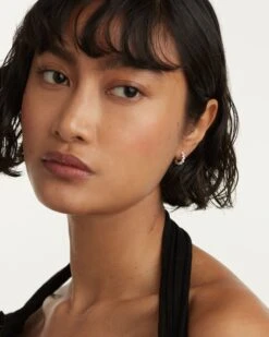 Little Crown Silver Earrings -Fashion Accessories 3.AR02 578 U beauty1 scaled