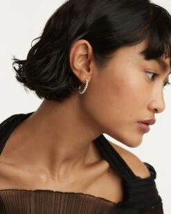 Crown Silver Earrings -Fashion Accessories 3.AR02 579 U beauty2 scaled