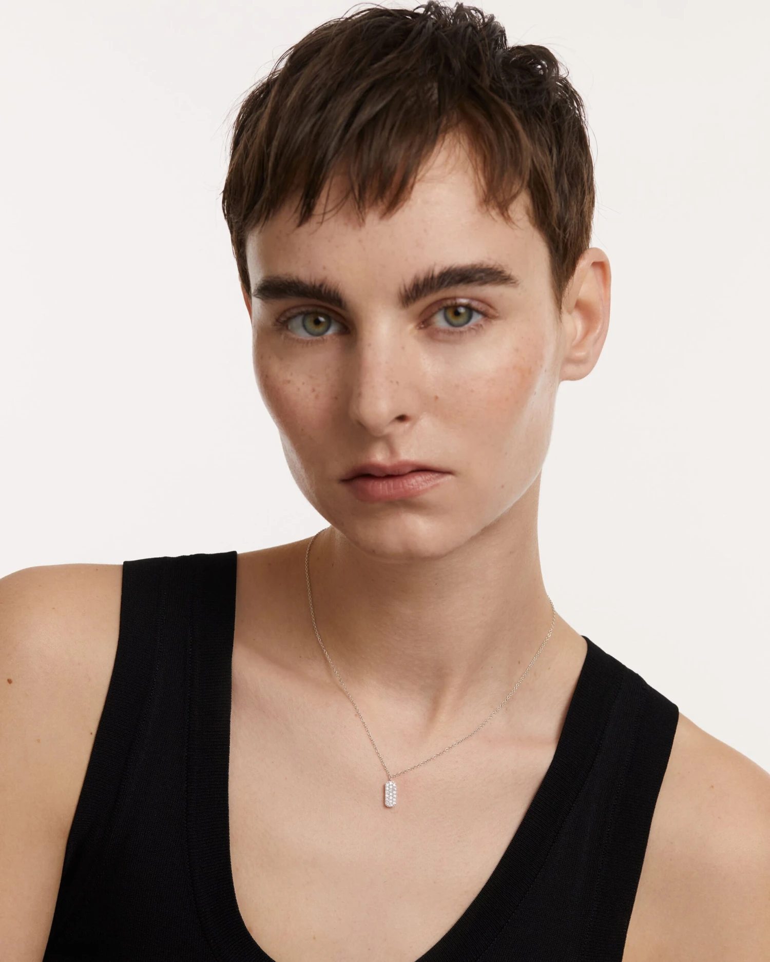 Icy Silver Necklace 3 Icy Silver Necklace - Image 3