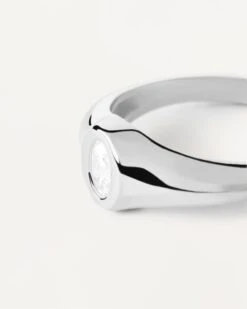 Karry Stamp Silver Ring -Fashion Accessories 4 AN02 A03 U alt2 scaled