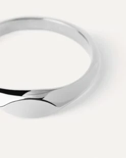 Duke Stamp Silver Ring -Fashion Accessories 4 AN02 A54 alt3 scaled