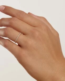 Diamonds And Gold Eternity Mini Ring -Fashion Accessories 4 AN05 015 2 scaled