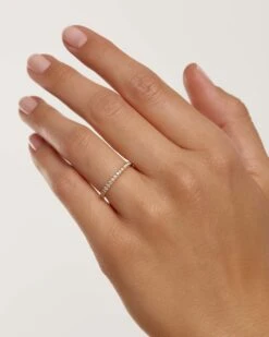 Diamonds And Gold Eternity Medium Ring 10 Diamonds And Gold Eternity Medium Ring -Fashion Accessories 4 AN05 016 0 scaled