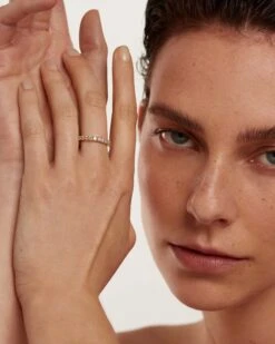 Diamonds And Gold Eternity Supreme Ring -Fashion Accessories 4 AN05 017 5 scaled