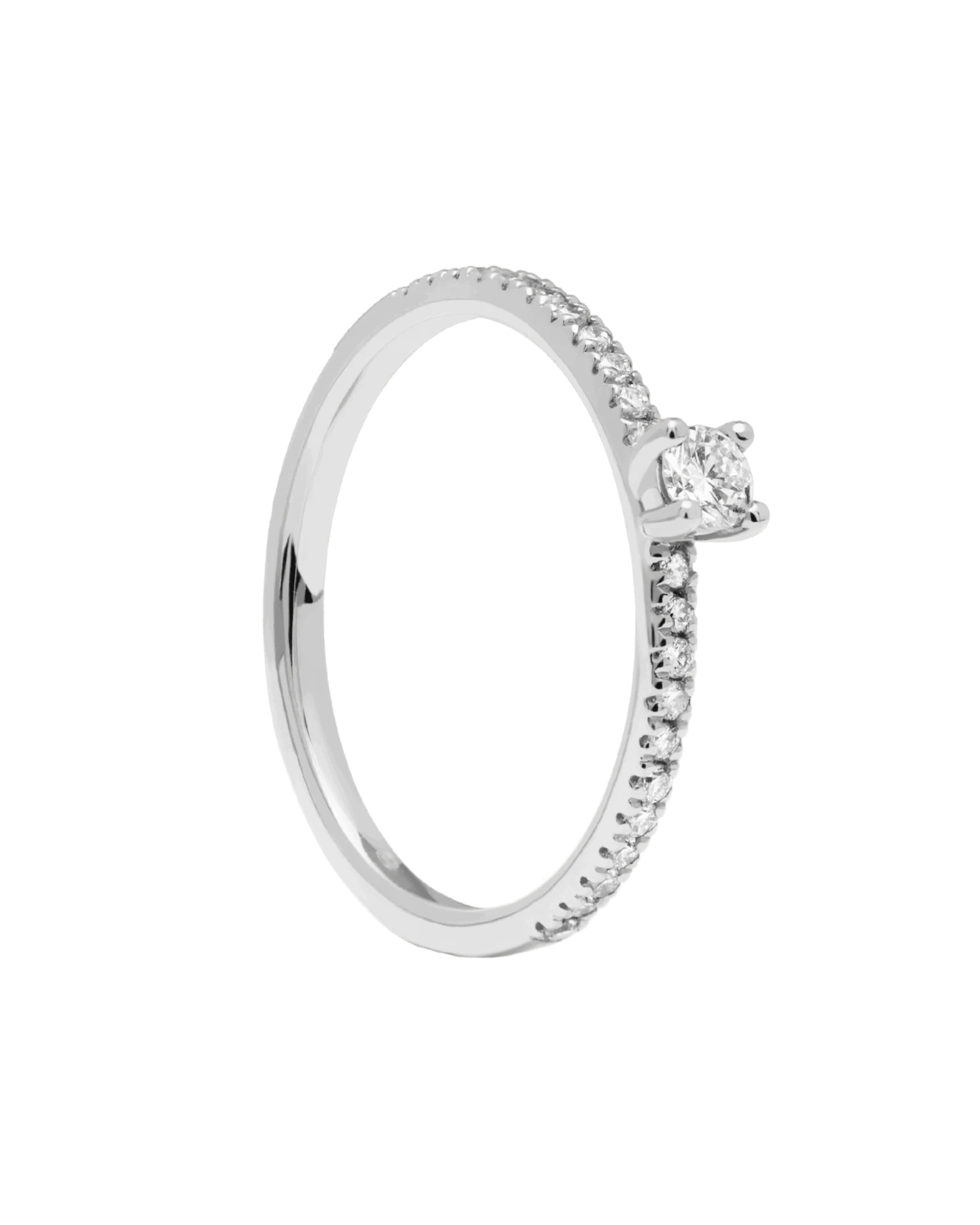 Diamonds And White Gold Solstice Ring 4 Diamonds And White Gold Solstice Ring - Image 4