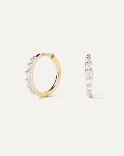 Diamonds And Gold Estella Mini Hoops -Fashion Accessories 4 AR05 A21 U scaled