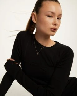 Mini Letter M Necklace -Fashion Accessories 4 CO01 524 U beauty4 scaled