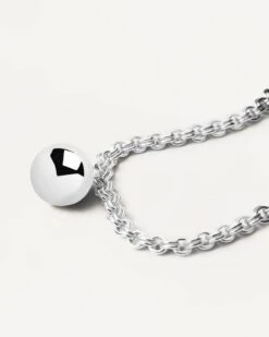 Super Future Silver Necklace -Fashion Accessories 4 CO02 428 U alt2 scaled