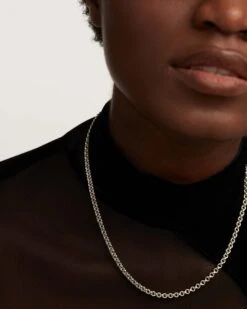 Neo Silver Necklace -Fashion Accessories 4 CO02 449 U beauty1 scaled