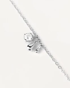 Water Silver Necklace -Fashion Accessories 4 CO02 602 U alt2 1 scaled