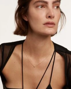 Diamonds And Gold Duo Necklace 13 Diamonds And Gold Duo Necklace -Fashion Accessories 4 CO05 004 U 0 scaled