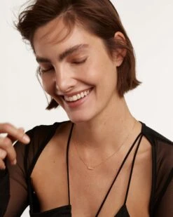 Diamonds And Gold Eternity Necklace -Fashion Accessories 4 CO05 005 U 2 scaled