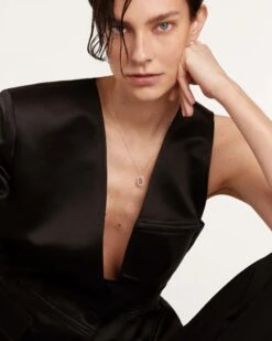 Diamonds And Gold Letter G Necklace 13 Diamonds And Gold Letter G Necklace -Fashion Accessories 4 CO05 012 U 0 scaled