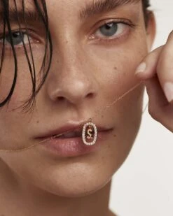 Diamonds And Gold Letter Necklaces 20 Diamonds And Gold Letter Necklaces -Fashion Accessories 4 CO05 024 U 4 scaled