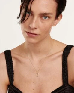 Diamonds And Gold Letter Y Necklace -Fashion Accessories 4 CO05 030 U 0 scaled