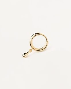 Teardrop Single Hoop Earring 10 Teardrop Single Hoop Earring -Fashion Accessories 4 PG01 025 U alt1 scaled