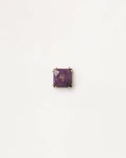 Suki Charoite Single Earring 11 Suki Charoite Single Earring -Fashion Accessories 4 PG01 655 U scaled