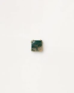 Suki Moss Agate Single Earring -Fashion Accessories 4 PG01 656 U scaled
